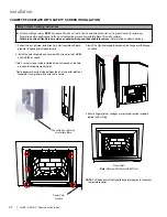 Предварительный просмотр 42 страницы Regency Liberty LRI4E series Owners & Installation Manual