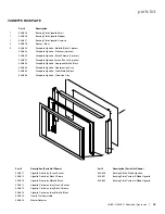 Предварительный просмотр 63 страницы Regency Liberty LRI4E series Owners & Installation Manual