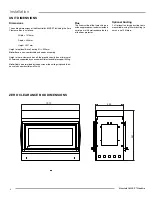 Предварительный просмотр 8 страницы Regency MANSFIELD L850B ST Owners & Installation Manual