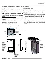 Предварительный просмотр 9 страницы Regency MANSFIELD L850B ST Owners & Installation Manual