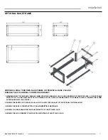 Предварительный просмотр 11 страницы Regency MANSFIELD L850B ST Owners & Installation Manual