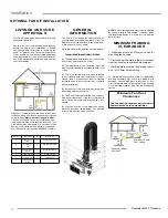 Предварительный просмотр 20 страницы Regency MANSFIELD L850B ST Owners & Installation Manual