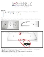 Regency Mia 2000 Instructions preview