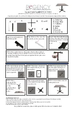 Предварительный просмотр 1 страницы Regency MKTBX22 Instructions