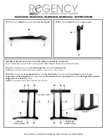 Предварительный просмотр 2 страницы Regency MLD723048 Instructions Manual