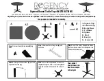 Regency MTBX22 Instructions preview