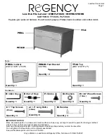 Preview for 1 page of Regency ONBFLF3020 Instructions