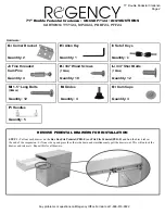 Preview for 2 page of Regency ONCSDP7124 Instructions