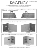 Предварительный просмотр 5 страницы Regency ONCSLF7124 Instructions Manual