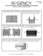 Preview for 3 page of Regency ONCSLFBK6020 TT6020 Instructions