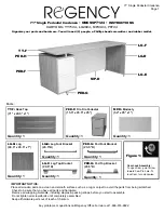 Regency ONCSSP7124 Instructions Manual предпросмотр