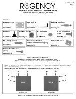 Preview for 2 page of Regency ONRT4224 Instructions