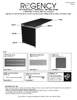 Preview for 1 page of Regency ONRT6224 Instructions