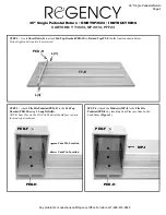 Предварительный просмотр 4 страницы Regency ONRTSP3624 Instructions