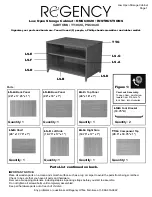 Preview for 1 page of Regency ONSC3020 Instructions