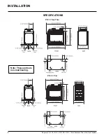 Предварительный просмотр 6 страницы Regency P121-LP1 Owners & Installation Manual