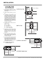 Предварительный просмотр 8 страницы Regency P121-LP1 Owners & Installation Manual