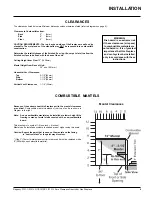 Предварительный просмотр 9 страницы Regency P121-LP1 Owners & Installation Manual