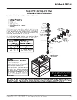 Предварительный просмотр 15 страницы Regency P121-LP1 Owners & Installation Manual