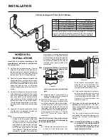 Предварительный просмотр 20 страницы Regency P121-LP1 Owners & Installation Manual