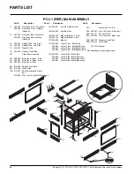 Предварительный просмотр 36 страницы Regency P121-LP1 Owners & Installation Manual