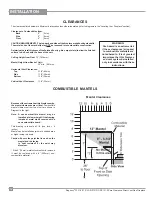 Предварительный просмотр 12 страницы Regency P121-LP2 Owners & Installation Manual