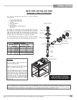 Предварительный просмотр 19 страницы Regency P121-LP2 Owners & Installation Manual