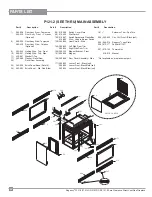 Предварительный просмотр 42 страницы Regency P121-LP2 Owners & Installation Manual