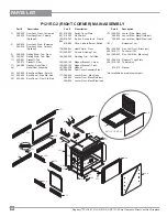 Предварительный просмотр 44 страницы Regency P121-LP2 Owners & Installation Manual