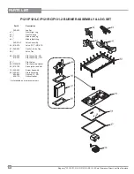 Предварительный просмотр 46 страницы Regency P121-LP2 Owners & Installation Manual