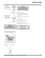 Предварительный просмотр 23 страницы Regency P121-LPG Owners & Installation Manual