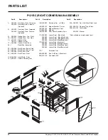 Предварительный просмотр 36 страницы Regency P121-LPG Owners & Installation Manual