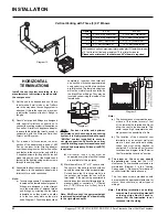 Предварительный просмотр 22 страницы Regency P121LC Owners & Installation Manual