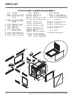 Предварительный просмотр 42 страницы Regency P121LC Owners & Installation Manual