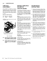 Предварительный просмотр 42 страницы Regency P33-LP10 Owners & Installation Manual