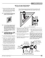 Предварительный просмотр 19 страницы Regency P33CE-LP Owners & Installation Manual