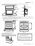 Предварительный просмотр 15 страницы Regency P33CE-LP10 Owners & Installation Manual