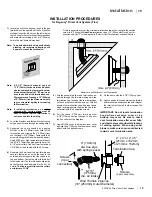 Предварительный просмотр 19 страницы Regency P33CE-LP10 Owners & Installation Manual