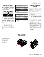 Предварительный просмотр 33 страницы Regency P33CE-LP10 Owners & Installation Manual