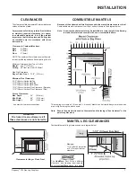 Предварительный просмотр 7 страницы Regency P33LPG3-R Owners & Installation Manual