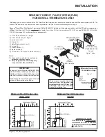 Предварительный просмотр 11 страницы Regency P33LPG3-R Owners & Installation Manual