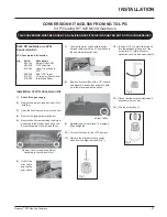 Предварительный просмотр 27 страницы Regency P33LPG3-R Owners & Installation Manual