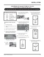 Предварительный просмотр 29 страницы Regency P33LPG3-R Owners & Installation Manual