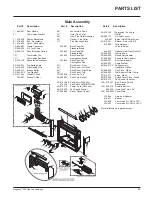 Предварительный просмотр 43 страницы Regency P33LPG3-R Owners & Installation Manual