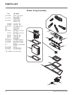 Предварительный просмотр 44 страницы Regency P33LPG3-R Owners & Installation Manual