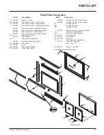 Предварительный просмотр 45 страницы Regency P33LPG3-R Owners & Installation Manual