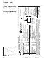 Предварительный просмотр 4 страницы Regency P33R-LP2 Owners & Installation Manual