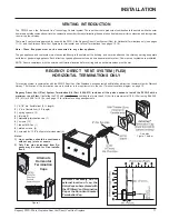 Предварительный просмотр 11 страницы Regency P33R-LP2 Owners & Installation Manual