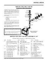 Предварительный просмотр 13 страницы Regency P33R-LP2 Owners & Installation Manual