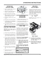 Предварительный просмотр 29 страницы Regency P33R-LP2 Owners & Installation Manual